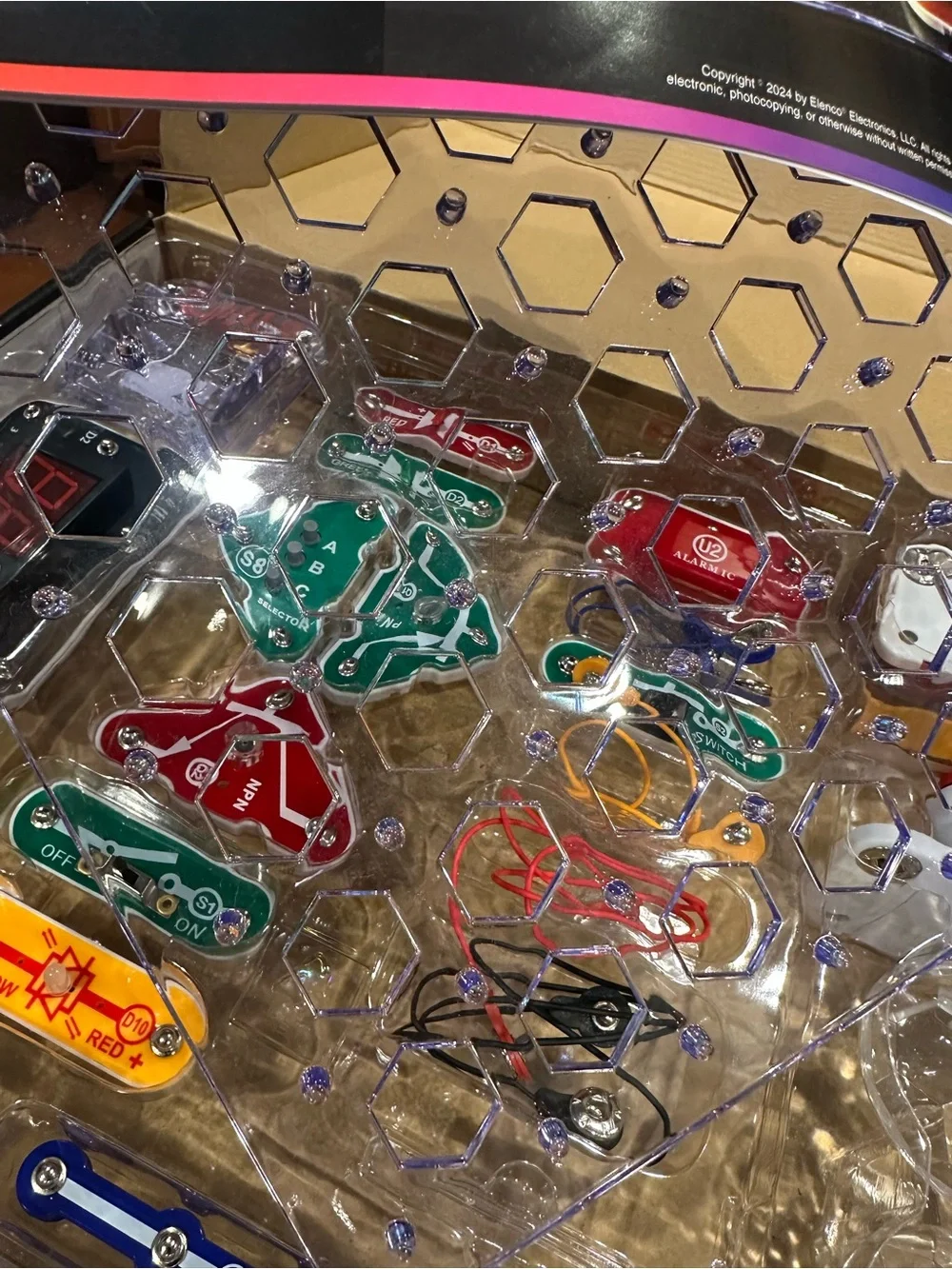 Snap Circuits Arcade Electronic Kit STEm science toy set complete EUC